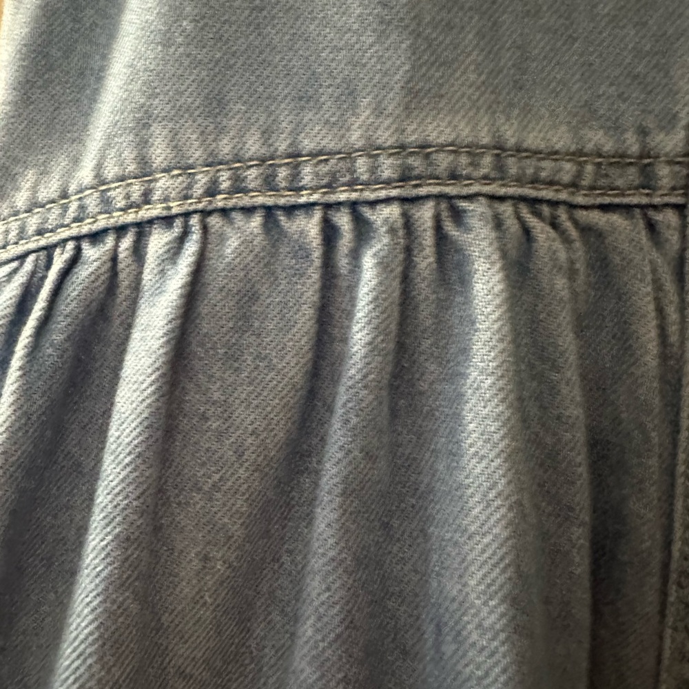 MAYE Montana Denim Shirtdress - Picture 7 of 13